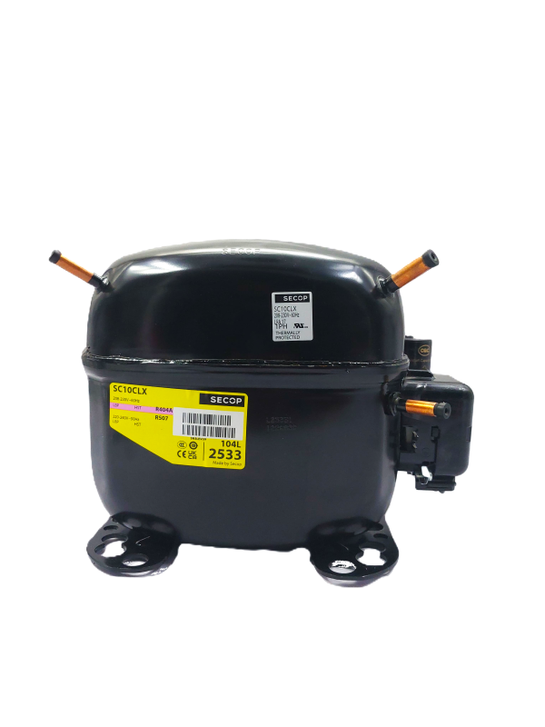 (AFTC-RCP-039) SECOP COMPRESSOR SC10CLX 220-240V 50/60Hz 1/3 HP R404