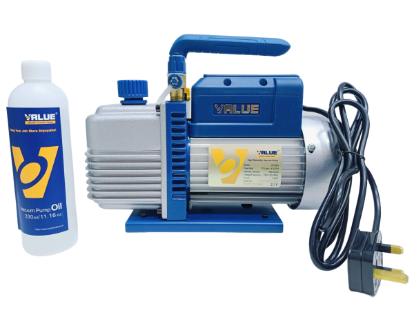 AFTC-VE135N  VACUUM PUMP VE135N 4. CFM 1/3HP DUAL STAGE VALUE